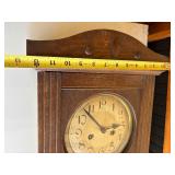 Very Nice Antique Oak Wall Clock