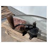 Antique Cast Iron Wall Mount Coffee Grinder