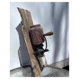 Antique Cast Iron Wall Mount Coffee Grinder