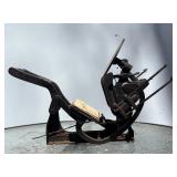 Very Cool Antique EXCELSION Cast Iron 3x5 Printing Press
