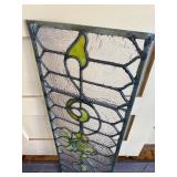 Very Nice Long Stained Glass Window