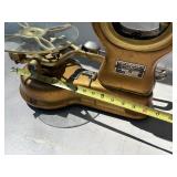 Excellent Old Vintage DETROIT Gold Postal Scale