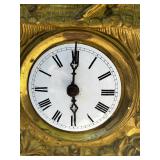 Very Nice Antique Mid 19th Century Wall Clock w/Horse Design