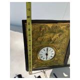 Very Nice Antique Mid 19th Century Wall Clock w/Horse Design
