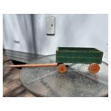 Small Vintage Painted Wood Wagon