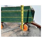 Small Vintage Painted Wood Wagon