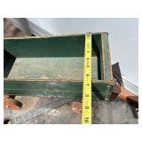 Small Vintage Painted Wood Wagon