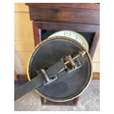 Large Antique New Haven Wall Clock w/Pendulum