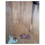 Very Nice Antique German Oak Wall Clock w/Pendulum & Key