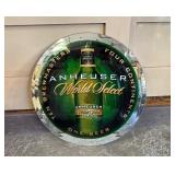 Anheuser-Busch World Select Round Beer Mirror Sign