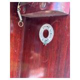 Excellent Quality Vintage German Wall Clock w/Pendulum & Key
