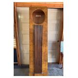 Biedermeier Style Burled Tallcase Grandfather Clock Case