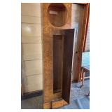 Biedermeier Style Burled Tallcase Grandfather Clock Case