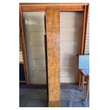 Biedermeier Style Burled Tallcase Grandfather Clock Case
