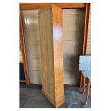 Biedermeier Style Burled Tallcase Grandfather Clock Case
