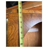Biedermeier Style Burled Tallcase Grandfather Clock Case