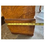 Biedermeier Style Burled Tallcase Grandfather Clock Case