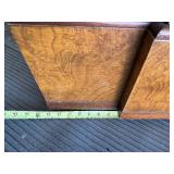 Biedermeier Style Burled Tallcase Grandfather Clock Case