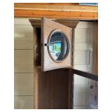 Antique Oak Grandfather Clock Case