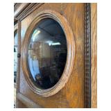 Antique Oak Grandfather Clock Case
