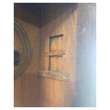 Antique Oak Grandfather Clock Case