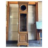 Antique Oak Grandfather Clock Case