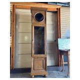 Antique Oak Grandfather Clock Case