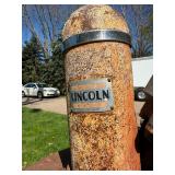 Vintage Service Station LINCOLN Lubrication Gear Oil Pump