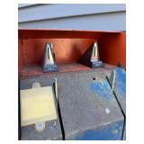 Vintage Postage Stamp Machine w/Stand