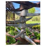 Yard/Garden Decoration - Tree Made of Antique Pickaxes