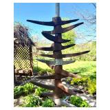 Yard/Garden Decoration - Tree Made of Antique Pickaxes