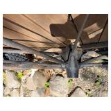 Antique Iron Wagon Wheel - 44"