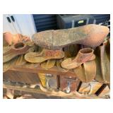 Large Lot of Antique Cast Iron Feet - Cobbler