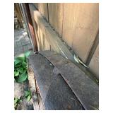 Antique Iron Wagon Wheel - 44"
