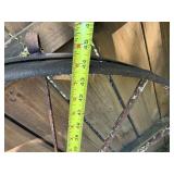 Antique Iron Wagon Wheel - 44"