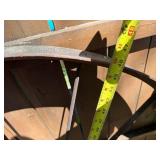 Antique Iron Wagon Wheel - 46"