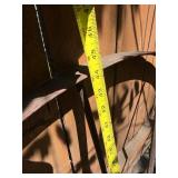 Antique Iron Wagon Wheel - 44"