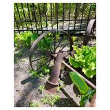 Antique Wagon Wheels w/Axle