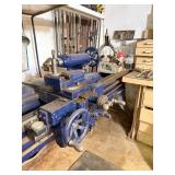 Awesome HUGE Vintage Working Industrial LeBlond Regal Lathe - 19"