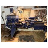 Awesome HUGE Vintage Working Industrial LeBlond Regal Lathe - 19"