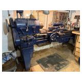 Awesome HUGE Vintage Working Industrial LeBlond Regal Lathe - 19"