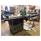 Heavy Duty Industrial Working DELTA Model RT-31 Table Saw w/ RIDGID Heavy Duty 12" Compound Miter Saw