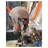 Heavy Duty Industrial Working DELTA Model RT-31 Table Saw w/ RIDGID Heavy Duty 12" Compound Miter Saw