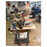 Heavy Duty Industrial Working DELTA Model RT-31 Table Saw w/ RIDGID Heavy Duty 12" Compound Miter Saw
