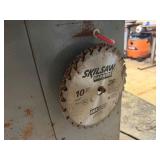 Heavy Duty Industrial Working DELTA Model RT-31 Table Saw w/ RIDGID Heavy Duty 12" Compound Miter Saw
