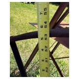 Antique Iron Wagon Wheel - 53"
