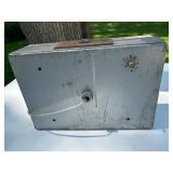 Very Cool Vintage Lighted EXIT Sign w/Industrial Lamp attachment