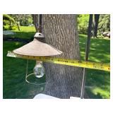 Very Cool Vintage Lighted EXIT Sign w/Industrial Lamp attachment