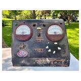 Very Cool Vintage Control Panel for Service Station Machine