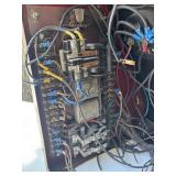 Very Cool Vintage Control Panel for Service Station Machine